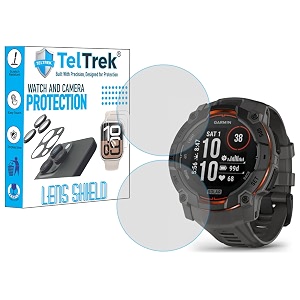 screen protector compatible with garmin instinct 3 solar 50mm smartwatch full hydrogel tpu screen guard not a tempered glass pack of 2
