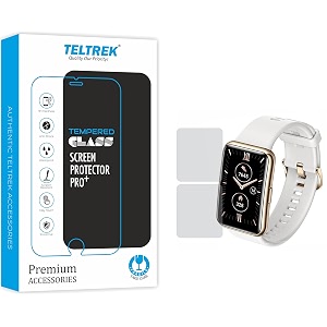 screen protector compatible with huawei watch fit elegant smartwatch full hydrogel tpu screen guard not a tempered glass pack of 2