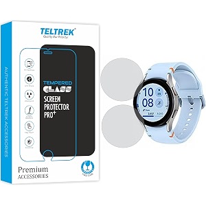 screen protector compatible with samsung galaxy watch fe smartwatch full hydrogel tpu screen guard not a tempered glass pack of 2
