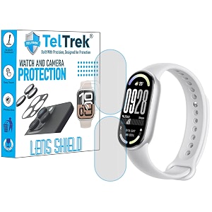 screen protector compatible with xiaomi smart band 10 smartwatch full hydrogel tpu screen guard not a tempered glass pack of 2