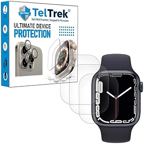 3 pack screen guard compatible with apple watch series 654 amp apple watch se 3  se 2  se1 44mm hydrogel tpu screen protector not a tempered glass screenguard