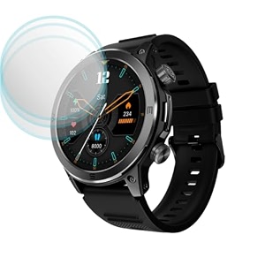 3 pack screen guard compatible with noise noisefit endeavour smartwatch 146 inch hydrogel tpu screen protector not a tempered glass screenguard