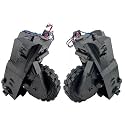 SCREENTRONICS Left and Right Wheels with Motor Unit Assembly Replacement for Ecovacs OZMO Deebot T8, T8+, AIVI T8+, T9+, N7, N8 Pro, N8 Pro+, N10, N10 Max+ Robotic Vacuum Cleaners