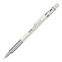 Scrikss 0.5mm Mechanical Clutch Lead Pen Pencil Ivory Brass Body Push Mechanism Graph-X Series Eraser Included