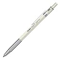 Scrikss 2.0mm Mechanical Clutch Lead Pen Pencil Ivory Brass Body Push Mechanism Graph-X Series Mini Removable Sharpener