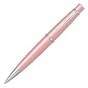 Scrikss Chic Ball Point Pen Pink Lacquer Brass Body Chrome Plated Metal Accessories
