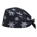 Scrub Caps for Men with Buttons,Classic Surgical Caps