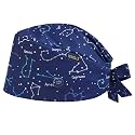 Scrub Caps for Men with Buttons,Classic Surgical Caps