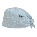 Scrub Caps for Men with Buttons,Classic Surgical Caps