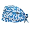 Scrub Caps for Men and Women with Buttons, Classic Surgical Caps
