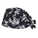 Scrub Caps for Women with Buttons, Classic Surgical Caps