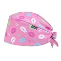 Scrub Caps for Women with Buttons, Classic Surgical Caps