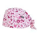 Scrub Caps for Women with Buttons, Classic Surgical Caps