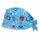 Scrub Caps for Men with Buttons,Classic Surgical Caps
