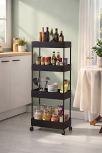 Scrub Daddy Plastic Storage Organizer Trolley for