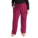 Cherokee WW Revolution Scrub Pants for Women Mid Rise Flare Pant 5 Pockets