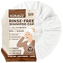 Scrubzz Shampoo Caps No Rinse for Elderly and Bedridden Patients, Rinse Free Shampoo Caps for Post Surgery and Hospital Stays, Waterless Hair Washing Shower Caps - Coconut Vanilla - 12 Pack