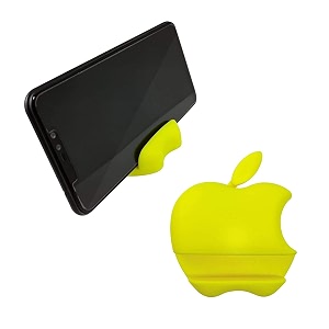 scts apple_shape mobile holder phone stand for all smartphones multicolour pack of 6