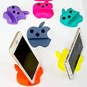 SCTS Pen Apple_Shape Mobile Holder, Phone Stand for All Smartphones, Shaped Pen and Pencil Holder, Multicolour (Pack of 9)