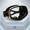 Scuba Mask with Drain Valve Wide View Suitable for Adults Scuba Diving, Free Diving, and Snorkeling Goggles Mask
