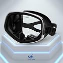 Scuba Mask with Drain Valve Wide View Suitable for Adults Scuba Diving, Free Diving, and Snorkeling Goggles Mask