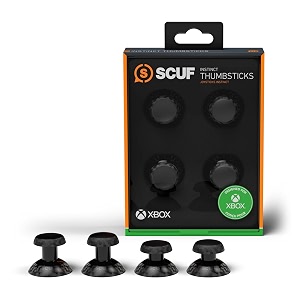 scuf instinct interchangeable thumbsticks 4 pack replacement joysticks only instinct pro performance xbox series xs controller - black