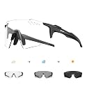 SCVCN Photochromic Cycling Glasses Clear Biking Glasses Women Men MTB S9A2
