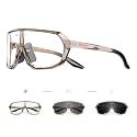 SCVCN Photochromic Cycling Glasses Men Women Clear Sports Sunglasses UV400 Protection for Cycling mtb mountain bike S63