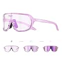 SCVCN Photochromic Cycling Glasses Men Women Clear Sports Sunglasses UV400 Protection for Cycling mtb mountain bike S63