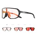 SCVCN Photochromic Cycling Glasses Men Women Clear Sports Sunglasses UV400 Protection for Cycling mtb mountain bike S63