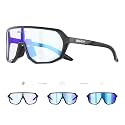SCVCN Photochromic Cycling Glasses Men Women Clear Sports Sunglasses UV400 Protection for Cycling mtb mountain bike S63