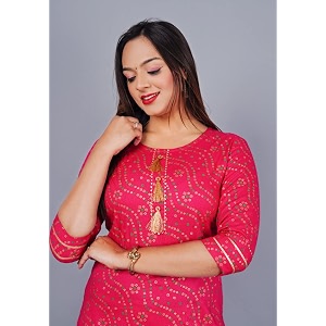Womens Rayon Straight KurtiDC-6