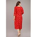 Women39s Rayon Straight KurtiDC-6