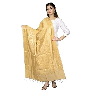 women39s art silk woven banarasi jacquard dupatta