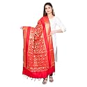 Women's Art Silk Woven Banarasi Jacquard Dupatta
