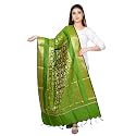 Women's Art Silk Woven Banarasi Jacquard Dupatta