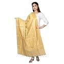 Women's Art Silk Woven Banarasi Jacquard Dupatta