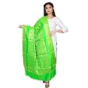 Women's Art Silk Woven Banarasi Jacquard Dupatta