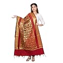 Women's Art Silk Woven Banarasi Jacquard Dupatta
