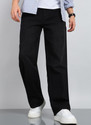 SDFLY Straight Fit Men Black Jeans