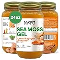 Sea Moss Gel Raw (12 Flavors) 24oz Wildсrafted Gold Sea Moss Gel from Saint Lucia | 92 Vitamins and Minerals | Pure Raw+Non-GMO | Vegan Superfood