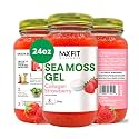 Sea Moss Gel Raw (24 Flavors) 24oz Wildсrafted Gold Sea Moss Gel from Saint Lucia | 92 Vitamins and Minerals | Pure Raw+Non-GMO