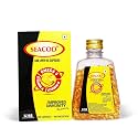 Seacod Pure Cod Liver Oil Capsules 300mg With Omega 3 Vitamin A & D For Kids & Adults (500 Softgels)