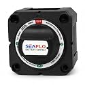 SEAFLO 300A Marine Battery Disconnect Switch, 4-Position Selector OFF/1/2/1+2, 12V/24V/32V Heavy-Duty IP66 Waterproof Battery Isolator for Boat, RV and Auto, 1-Pack, CE & RoHS Certified