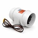 SEAFLO in-Line Marine Bilge Air Blowers- 12V, 3 or 4", 130-270 CFM Ultra-Quiet Operation 4 or 3 Inch for Yacht/Sailboat/Boat- ISO 8846, CE & RoHs Certified - 4-Year Warranty