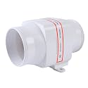 SEAFLO in-Line Marine Bilge Air Blowers- 12V, 3 or 4", 130-270 CFM Ultra-Quiet Operation 4 or 3 Inch for Yacht/Sailboat/Boat- ISO 8846, CE & RoHs Certified - 4-Year Warranty