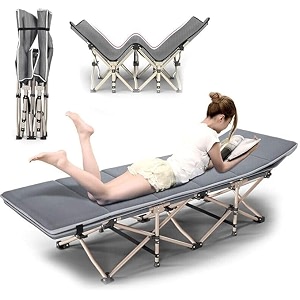 seafront heavy duty single folding bed mattress camping travel guest lightweight folding teen feet beach bed office lunch beds ten foot beach bed garden chairs 150kg portable bed for adults