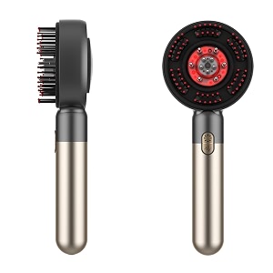 seahelton 2 in 1 head and scalp electric massager comb for hair growth smart scrubber with oil applicator portable cordless auto massager brush ipx7 waterproof