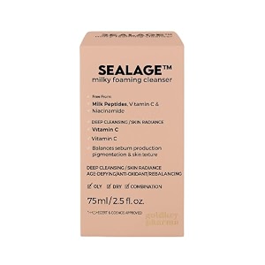 face wash for oily amp acne-prone skin  milky foaming cleanser with niacinamide vitamin c amp milk peptides  oil control deep cleansing amp brightening  75ml