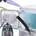 Sealegend 2Pcs Dryer Vent Cleaner Kit - Vacuum Attachment &amp; Brush Purple